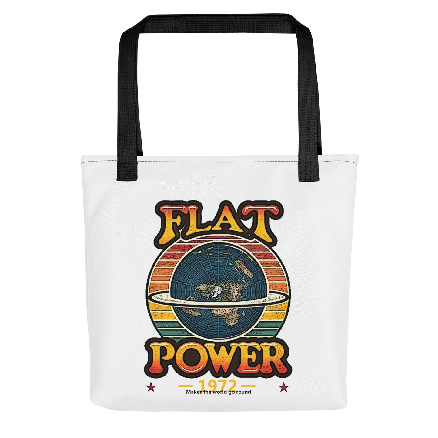 Flat Power Tote bag