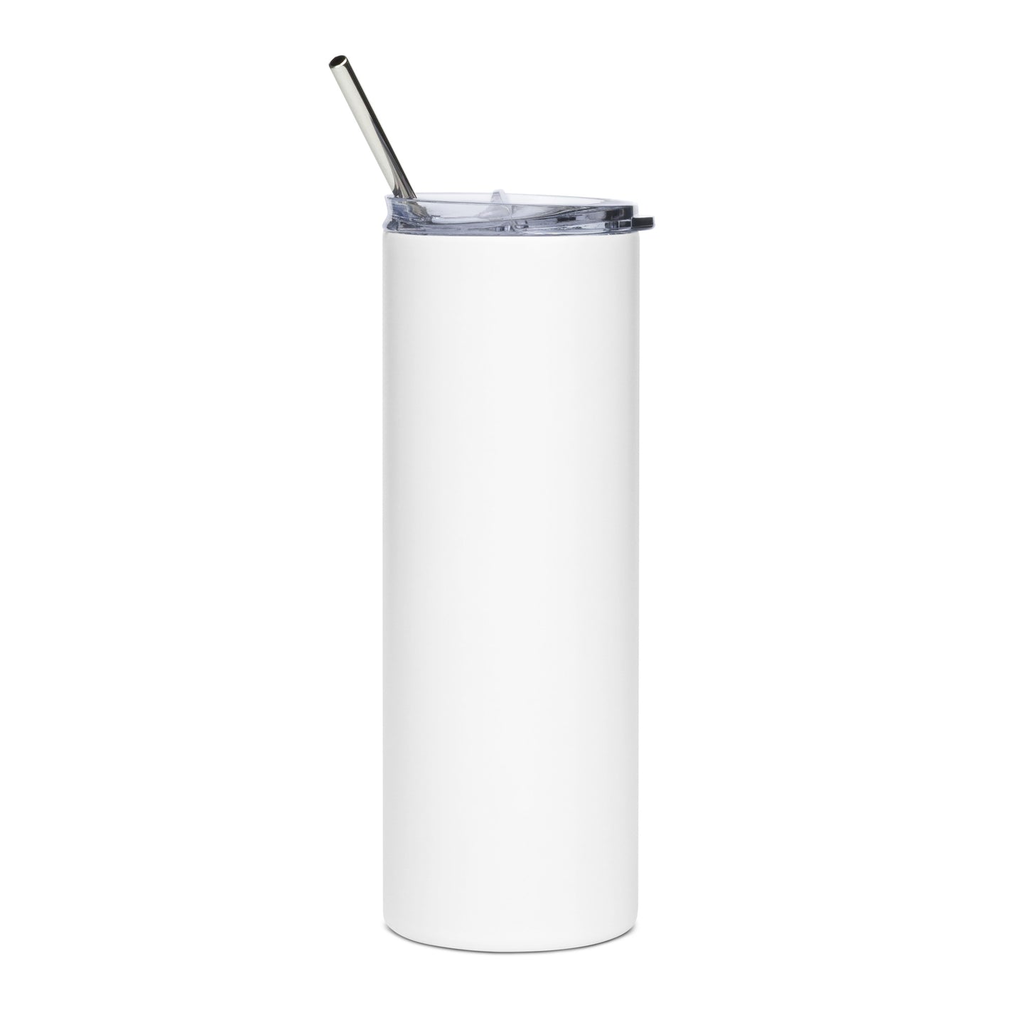 Flat Power Stainless steel tumbler