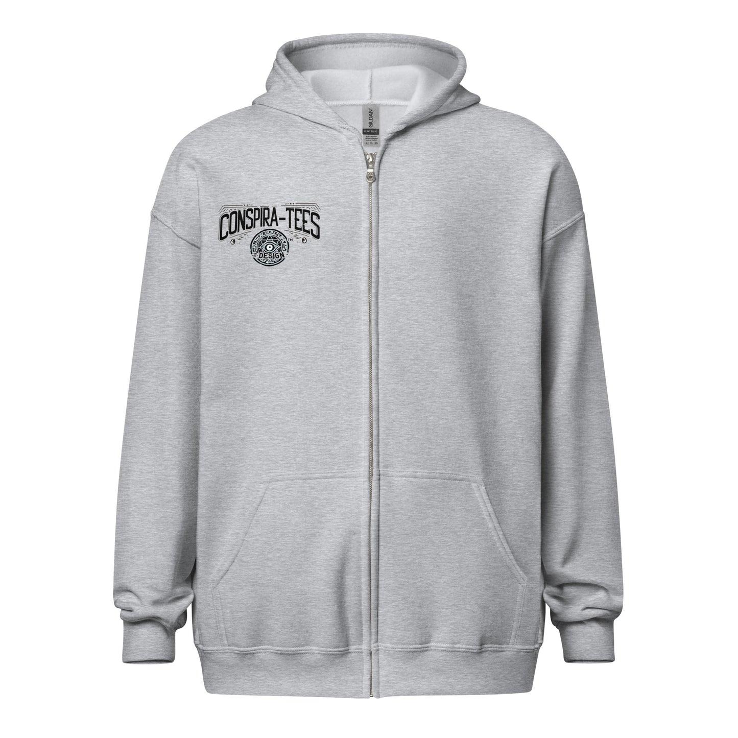Obey Your Reptilian Overlords Unisex heavy blend zip hoodie