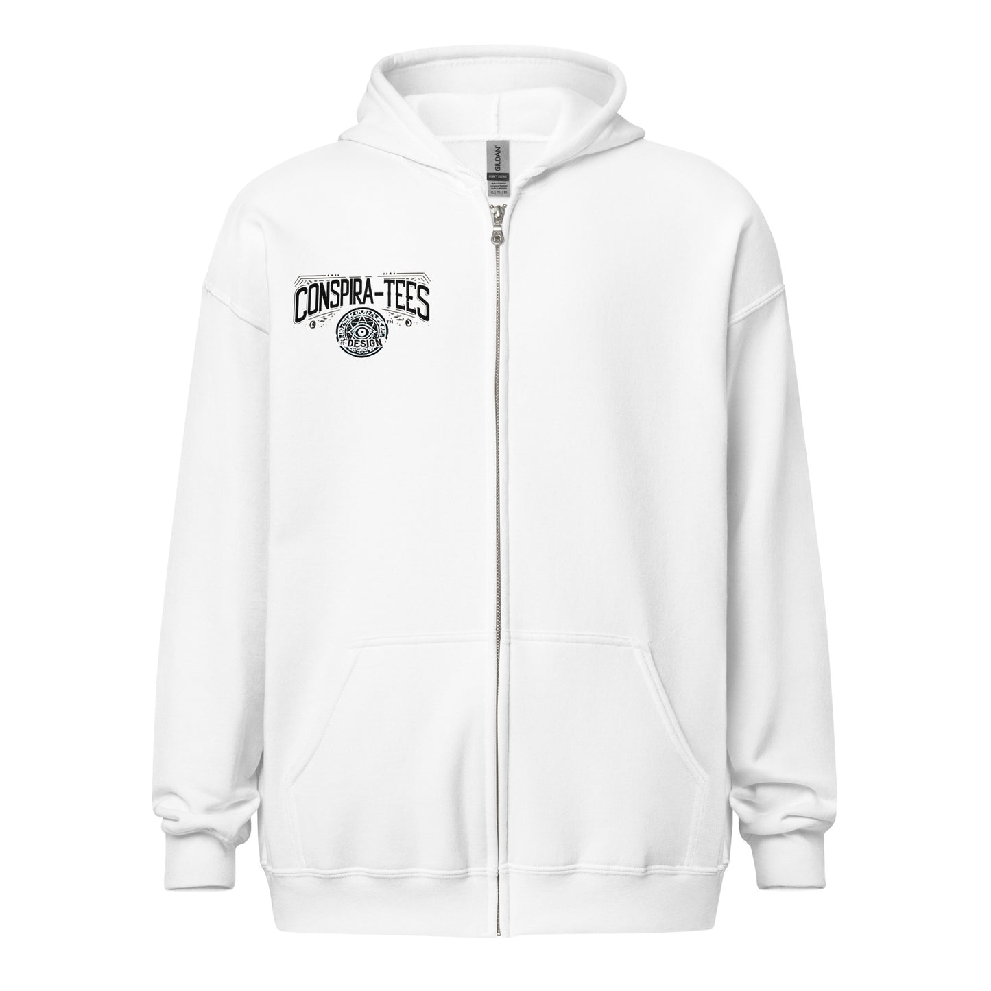 Obey Your Reptilian Overlords Unisex heavy blend zip hoodie