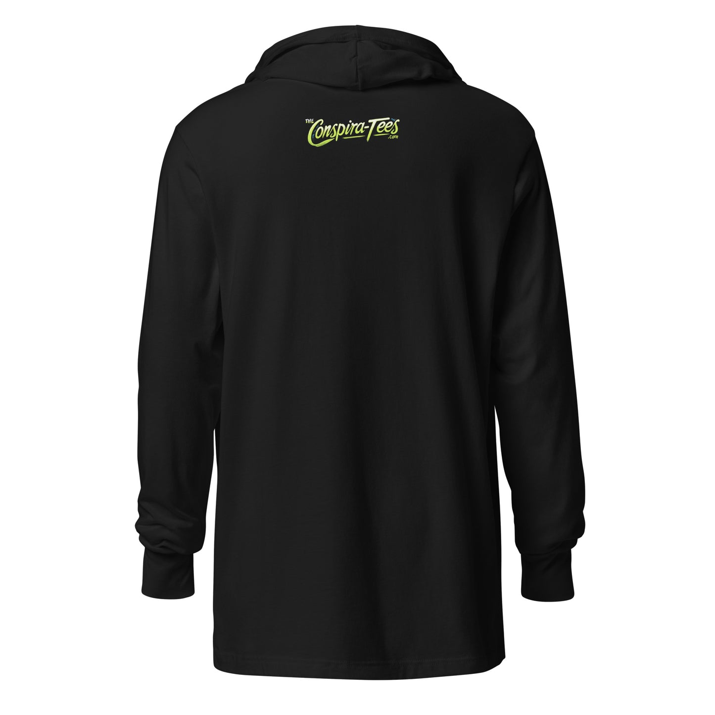 Real Science Isn't A Liberal Conspiracy! Just "Their" Science Is. Hooded long-sleeve tee