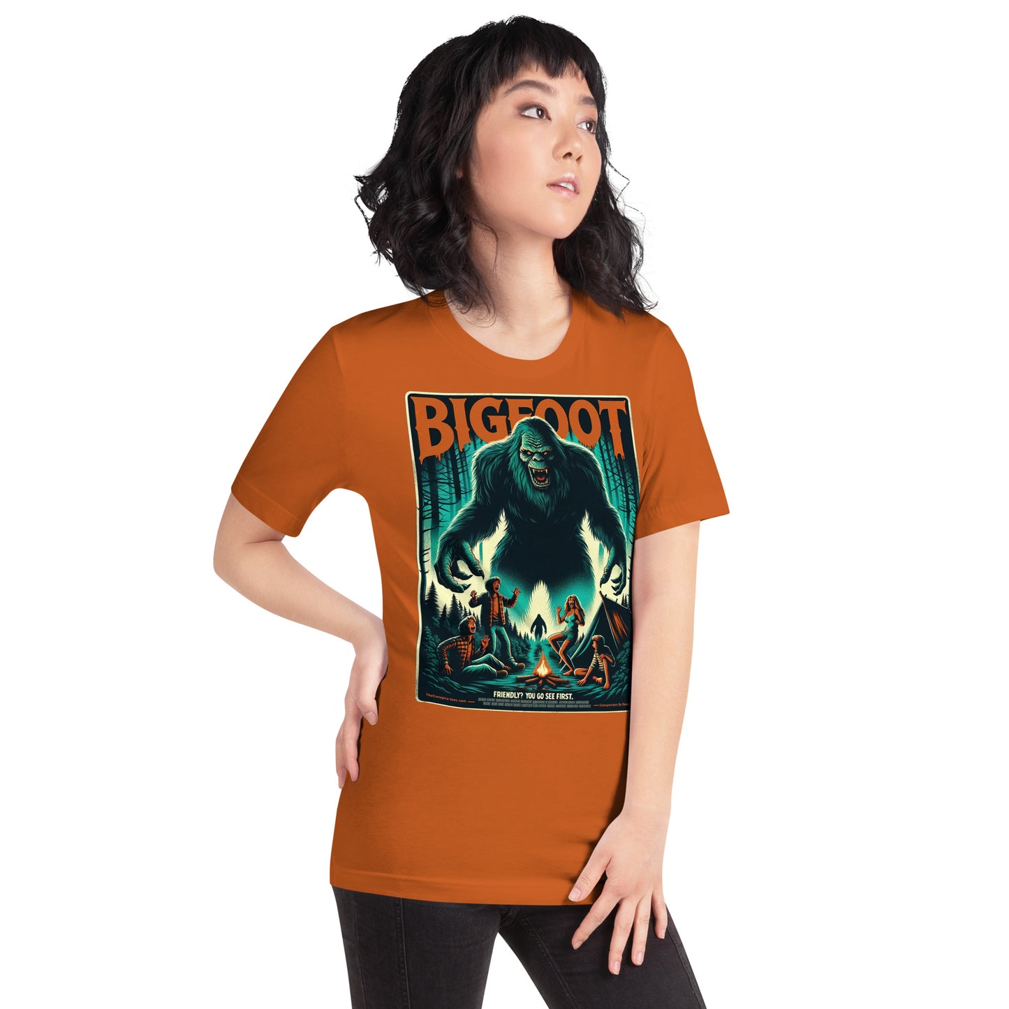 Bigfoot Friendly? You go see first Unisex t-shirt