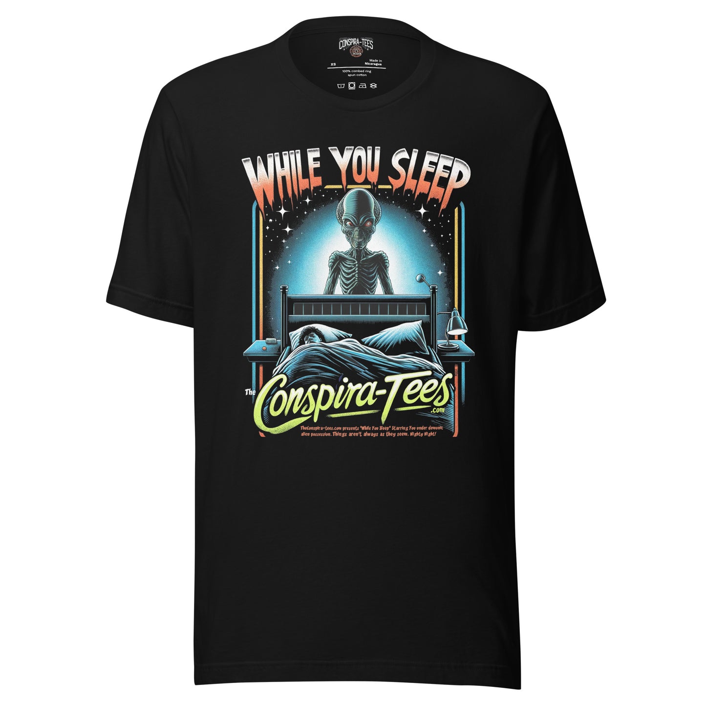 While You Sleep Alien Unisex t-shirt