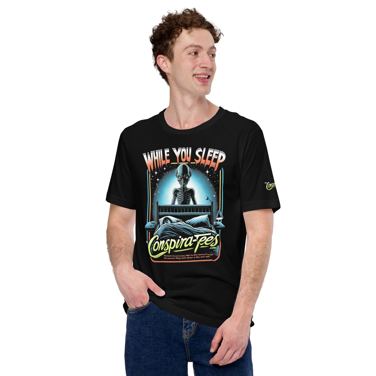 While You Sleep Alien Unisex t-shirt