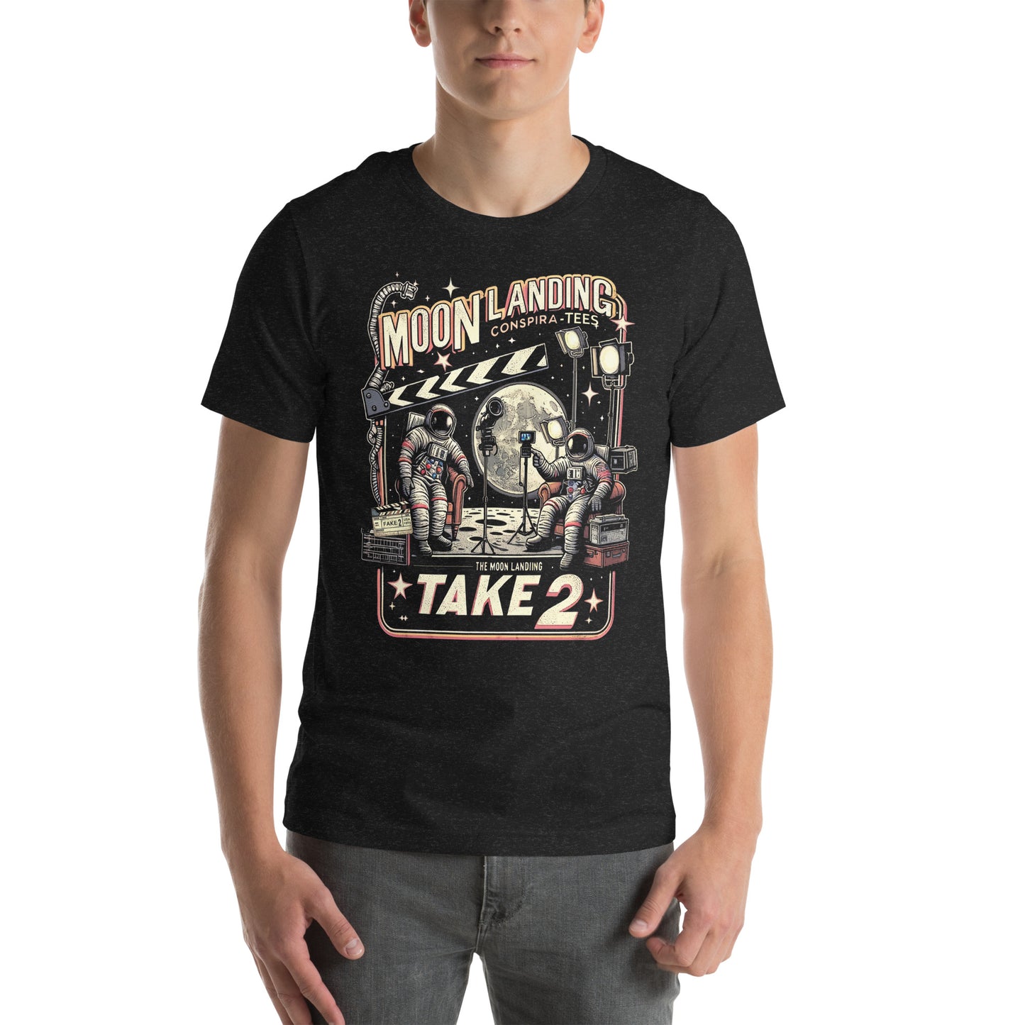 Moon Landing Take 2 Unisex t-shirt