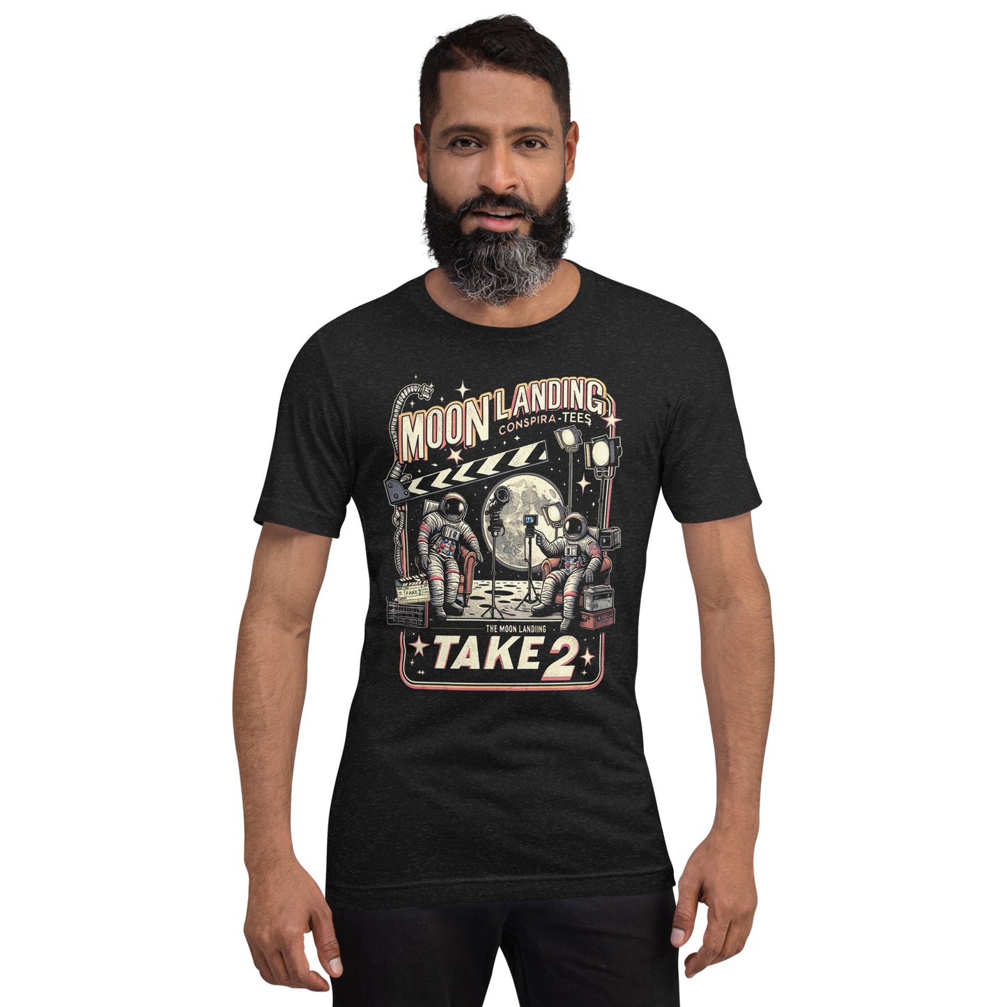 Moon Landing Take 2 Unisex t-shirt