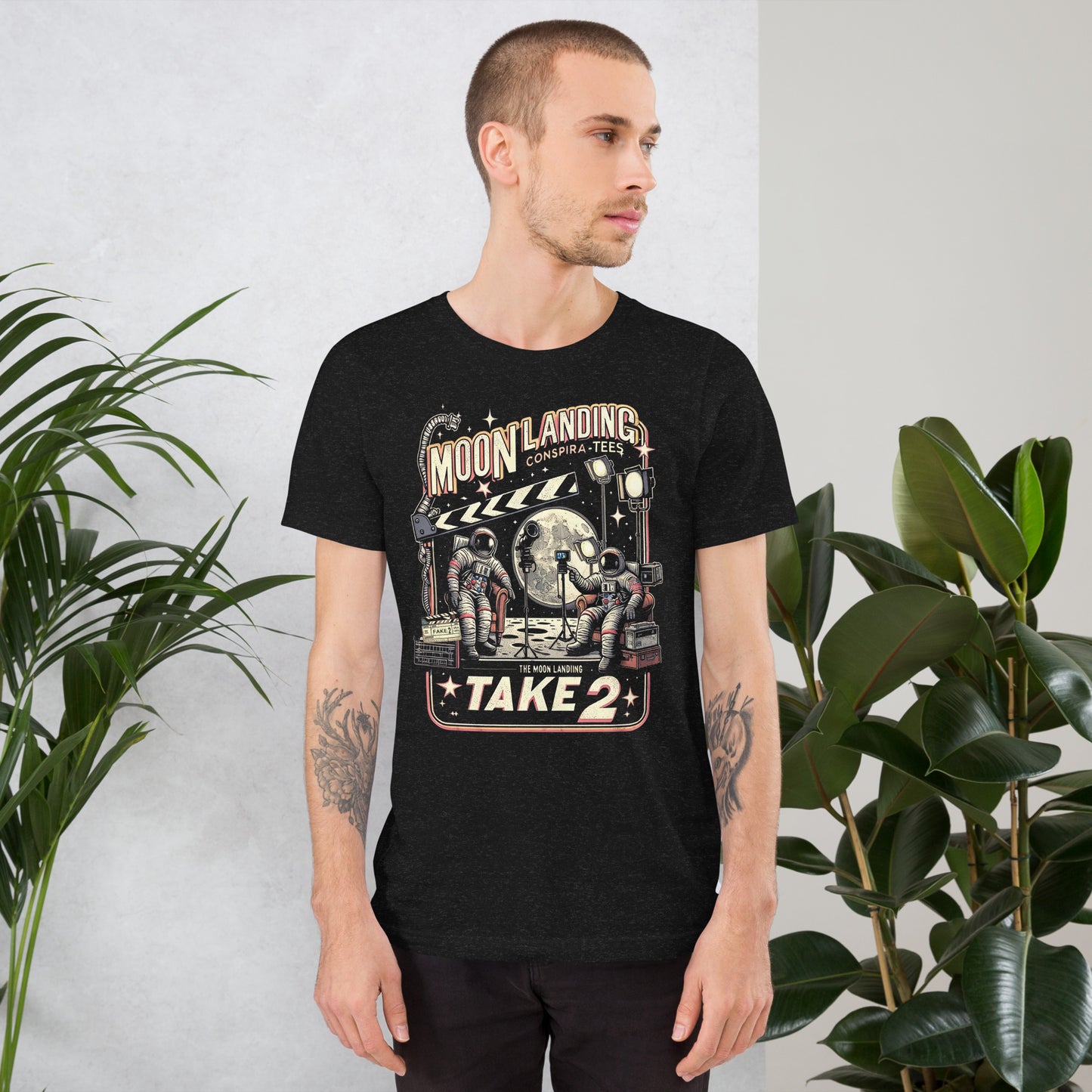 Moon Landing Take 2 Unisex t-shirt