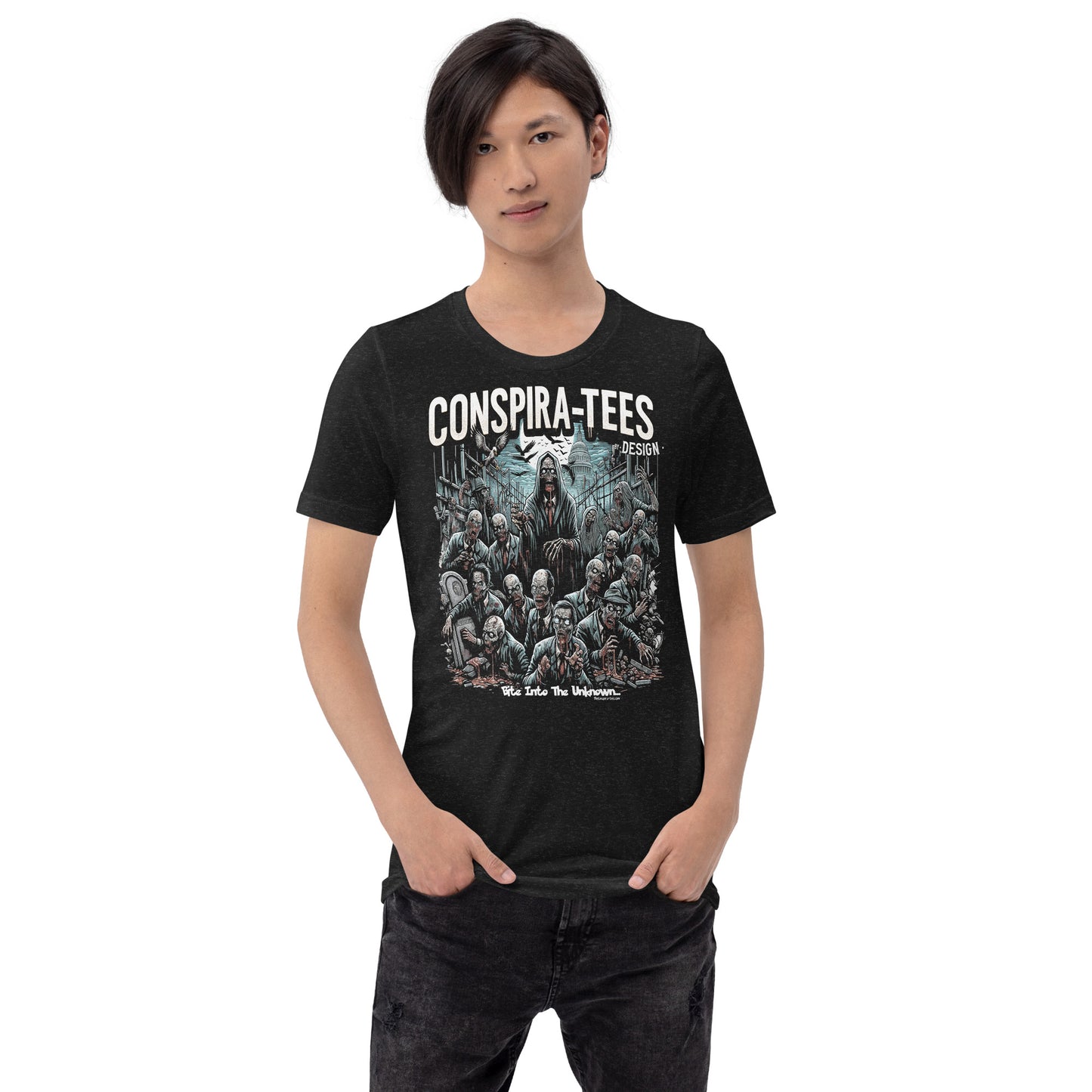 Bite Into The Unknown Unisex t-shirt