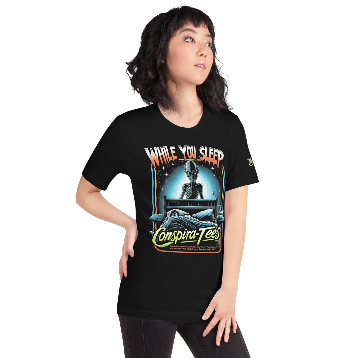 While You Sleep Alien Unisex t-shirt