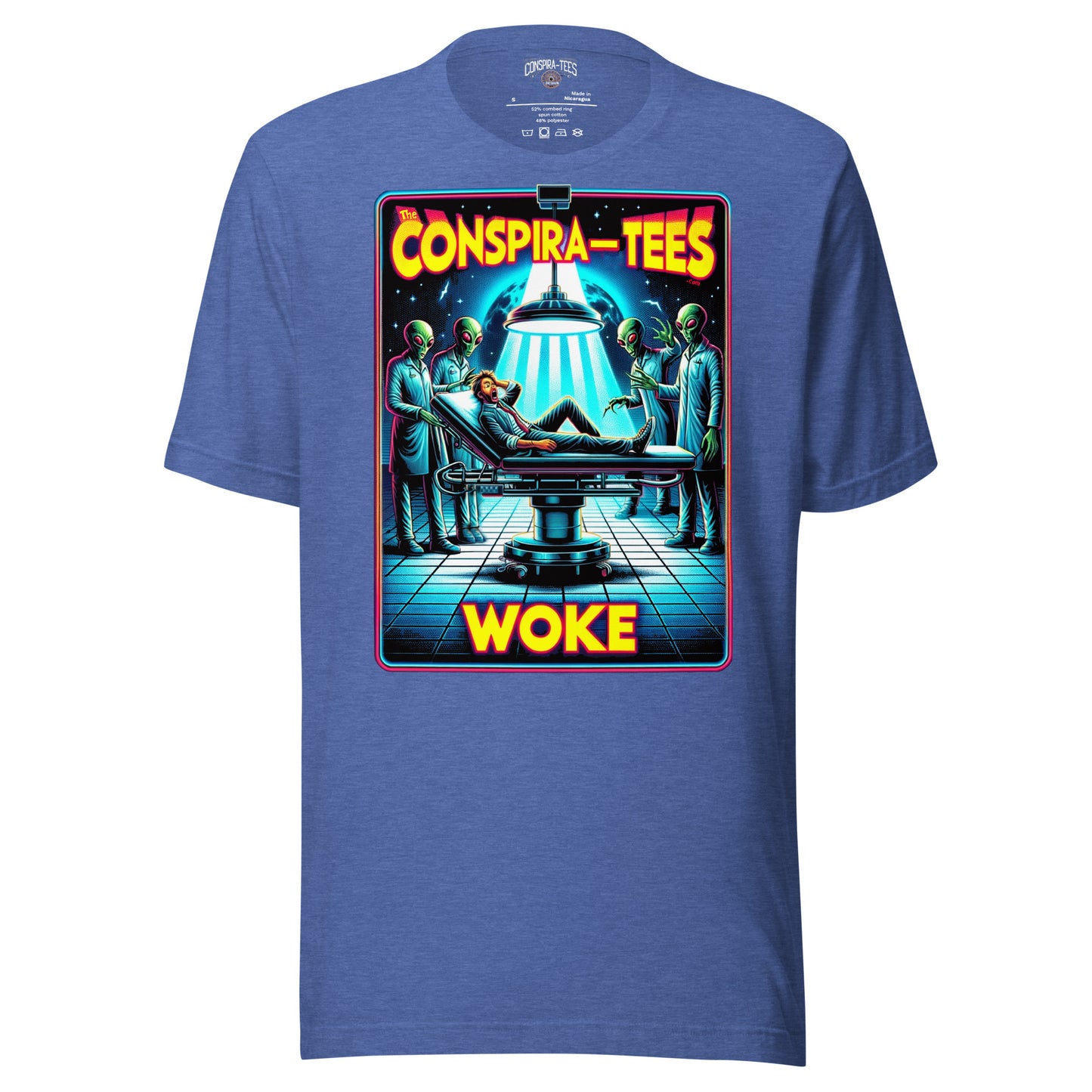 Conspira-tees Alien Operating Table Woke Unisex t-shirt