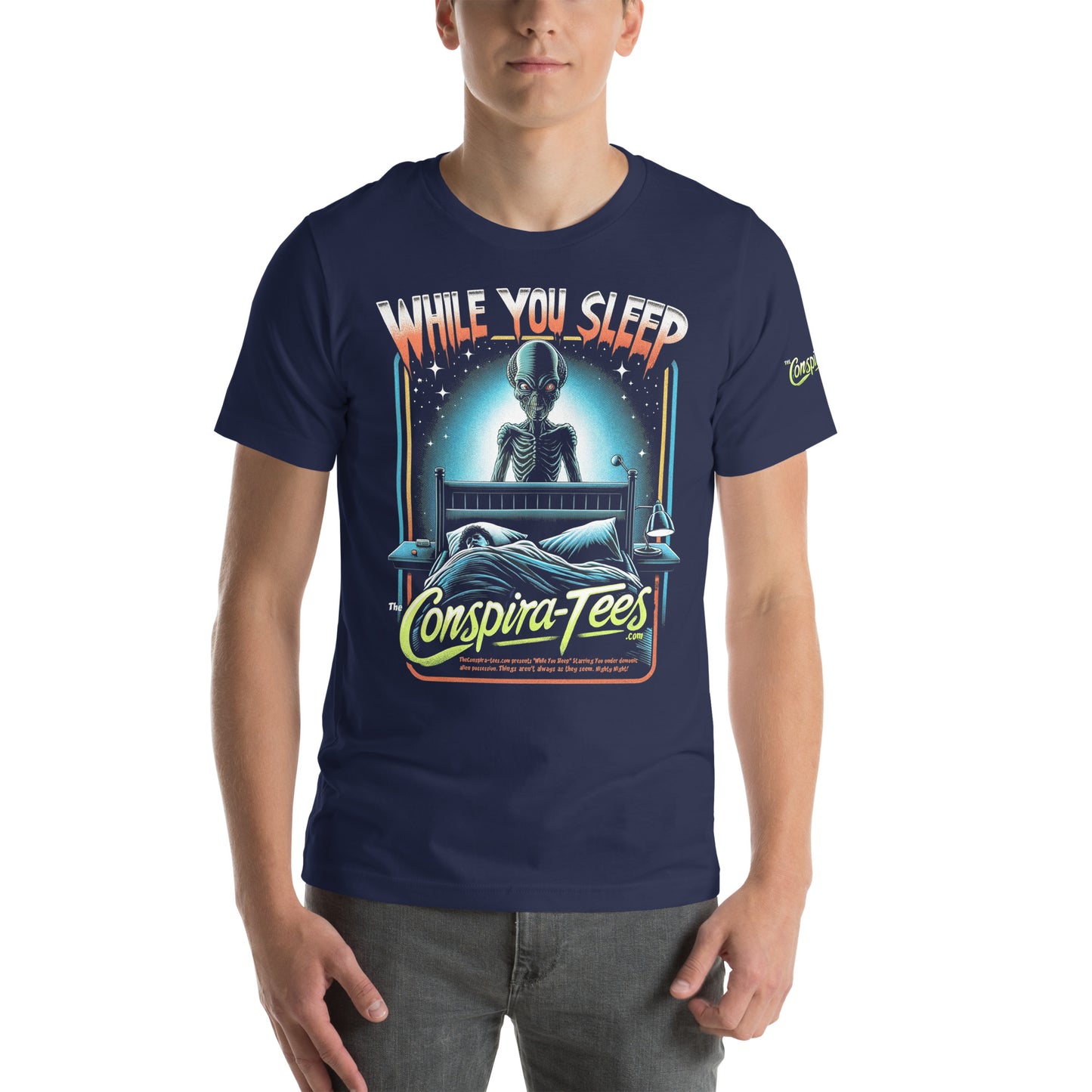 While You Sleep Alien Unisex t-shirt