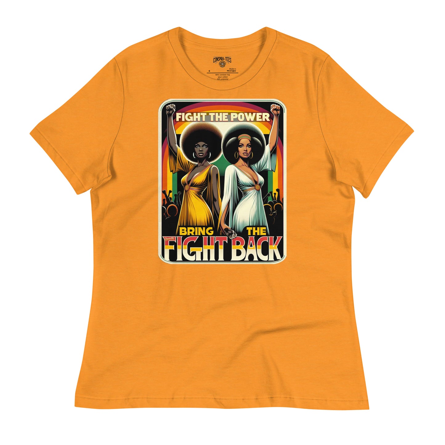 Bring The Fight Back Fight The Power Women's Relaxed T-Shirt