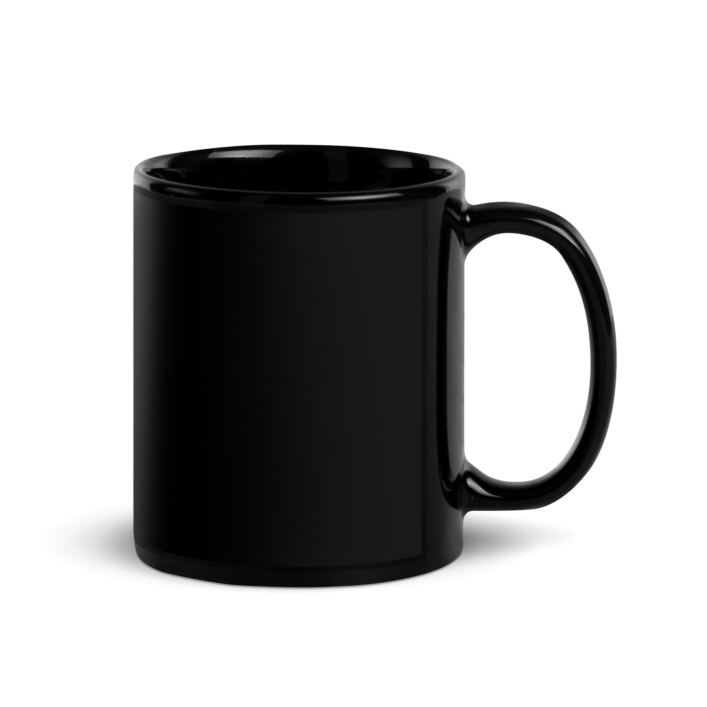 #Red Dawn Black Glossy Mug