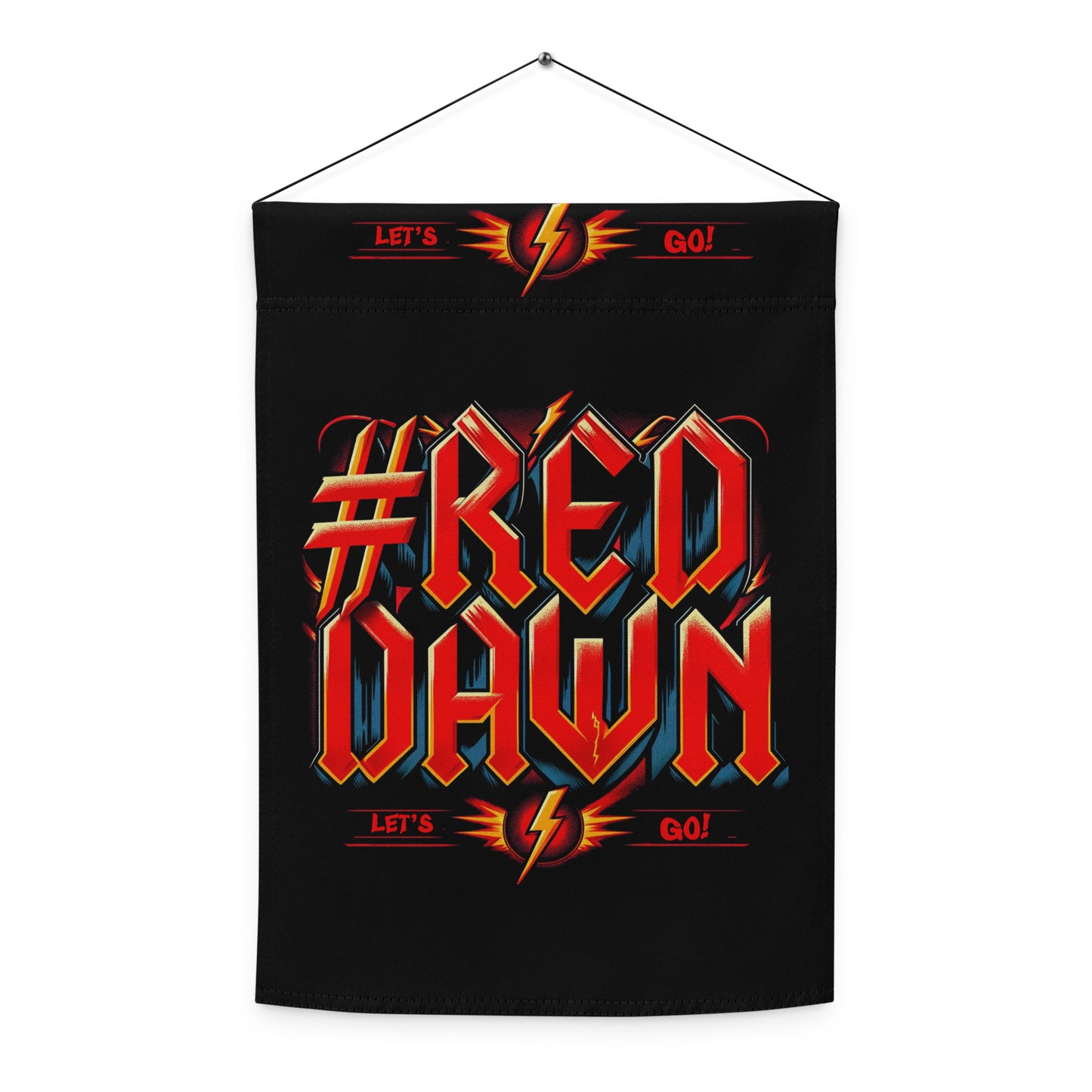 #Red Dawn Garden flag