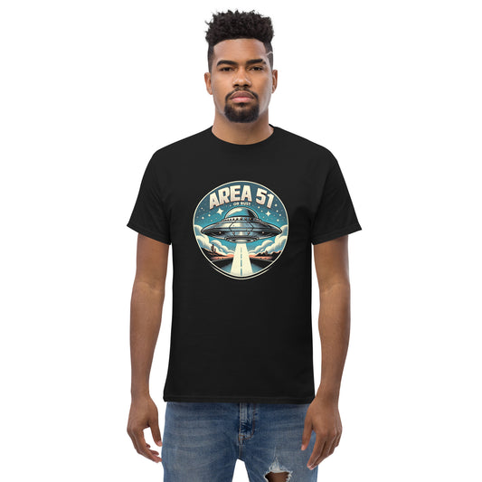 Area 51 or Bust Men's classic tee