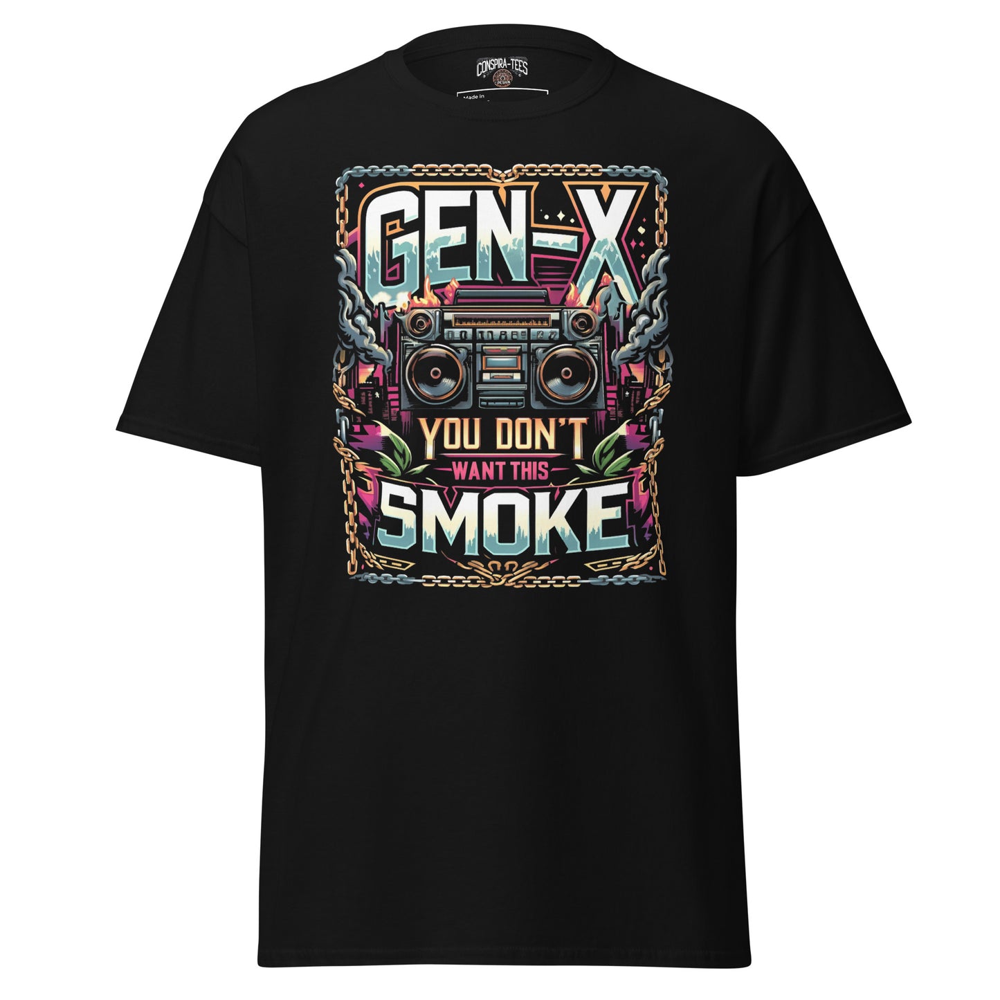 Gen-X You Don't Want This Smoke Men's classic tee