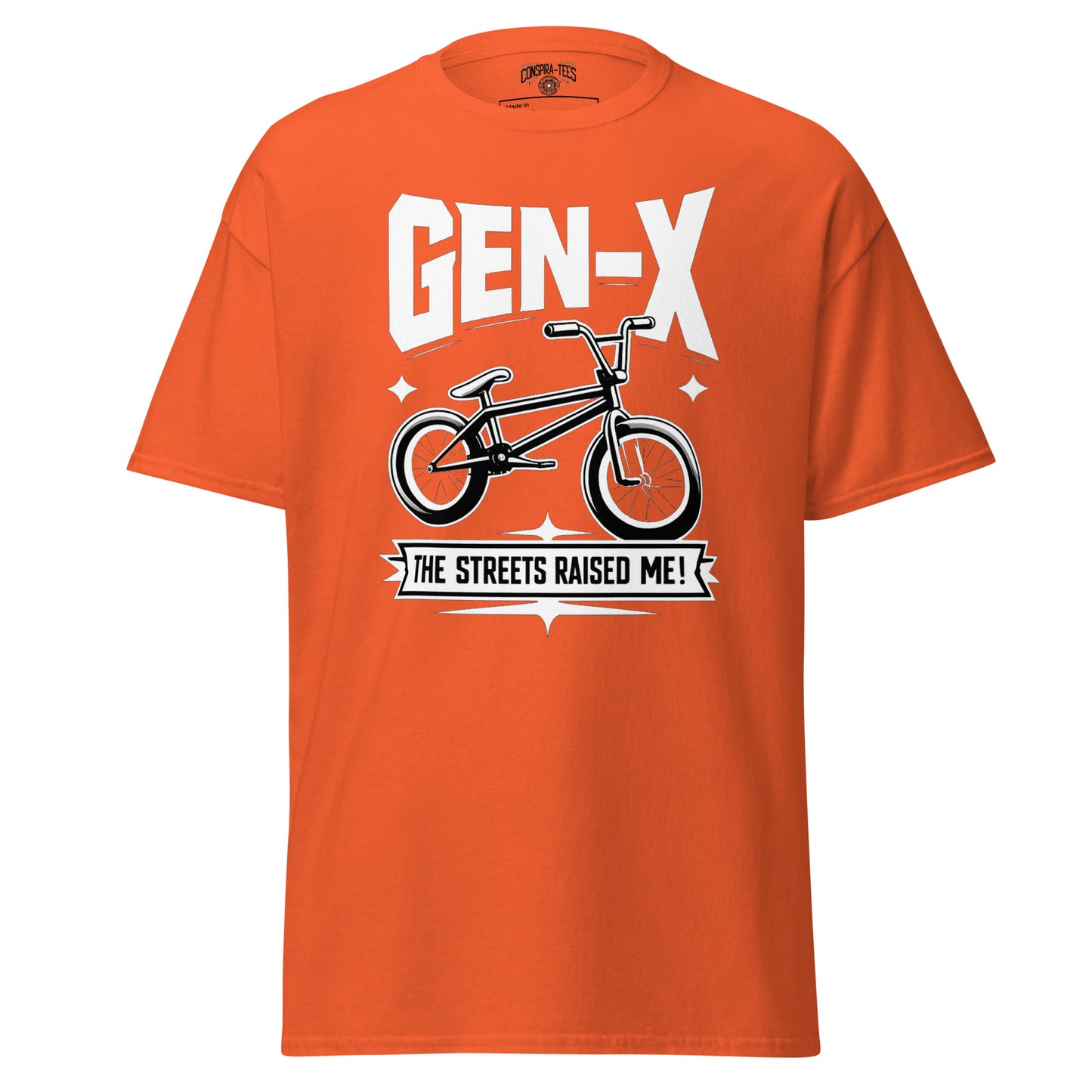 Gen-X The Streets Raised Me (Colors) Men's classic tee