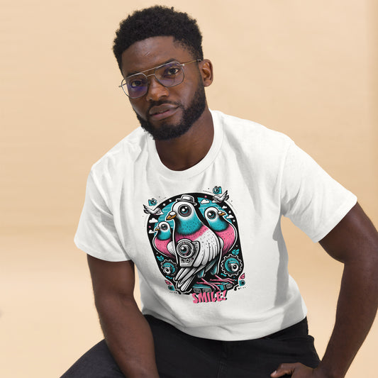 Smile Pigeon Drones Men's classic tee