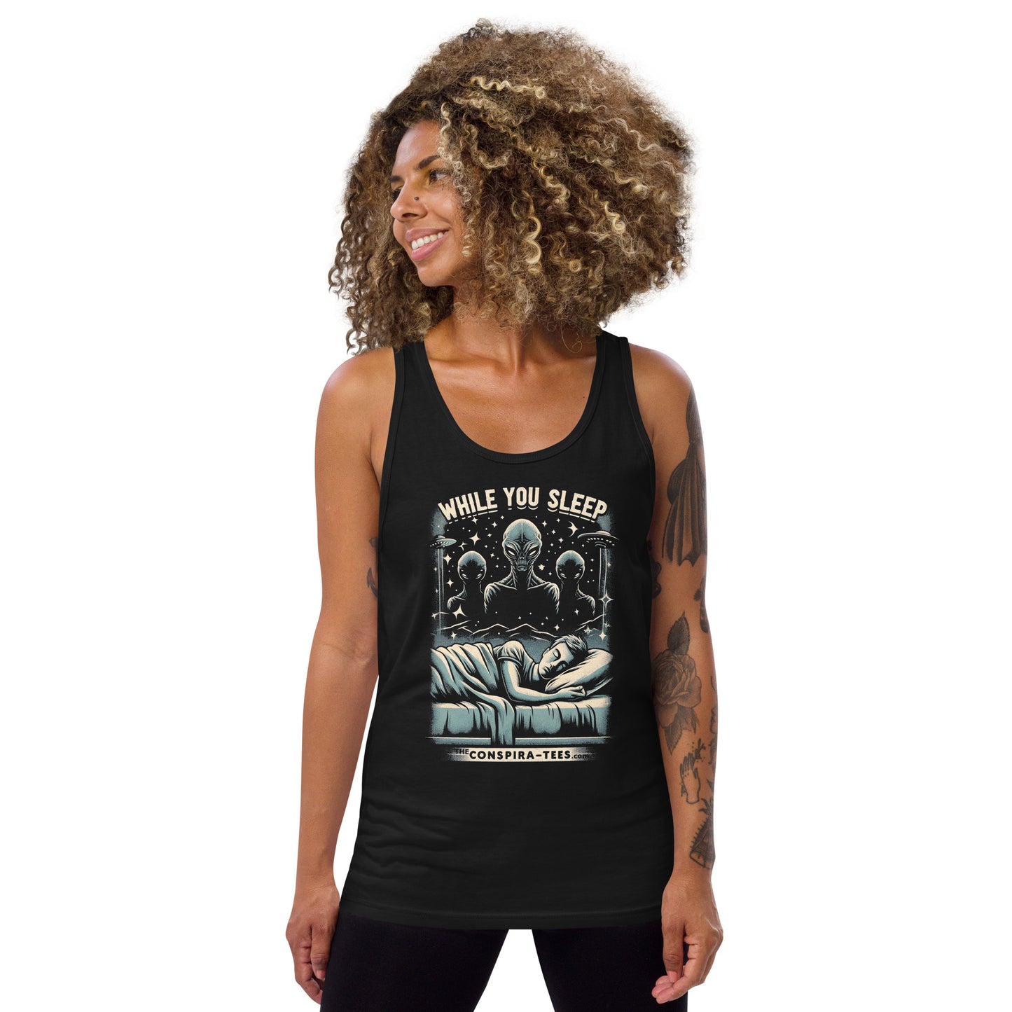 While You Sleep Men's Tank Top