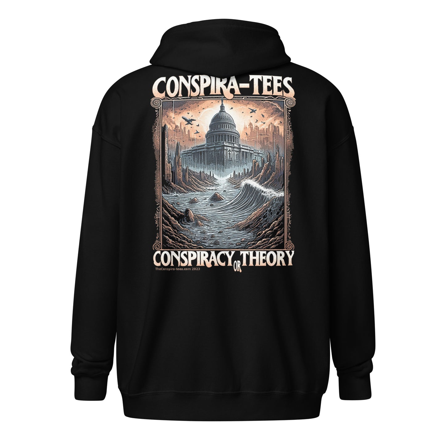 Conspiracy or Theory Unisex heavy blend zip hoodie