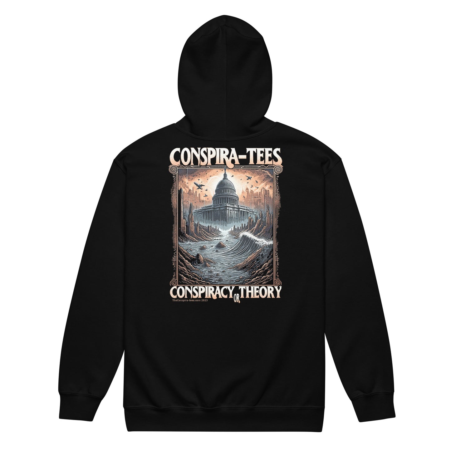 Conspiracy or Theory Unisex heavy blend zip hoodie