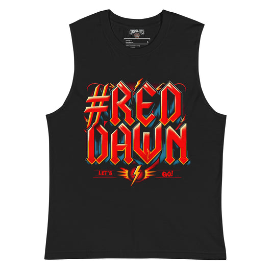 #Red Dawn Muscle Shirt