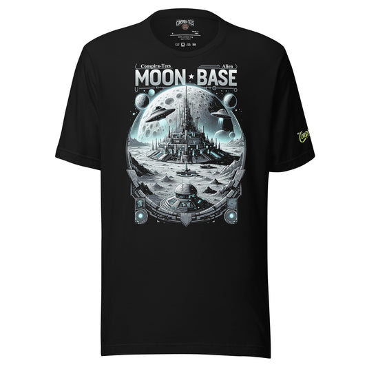 Alien Moon Base Unisex t-shirt