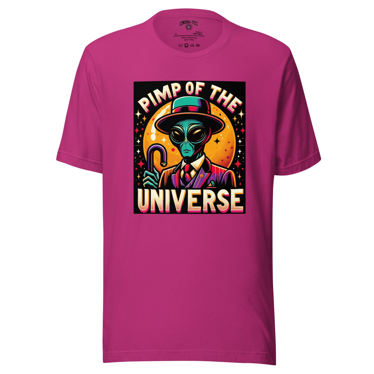 Pimp Of The Universe Unisex t-shirt