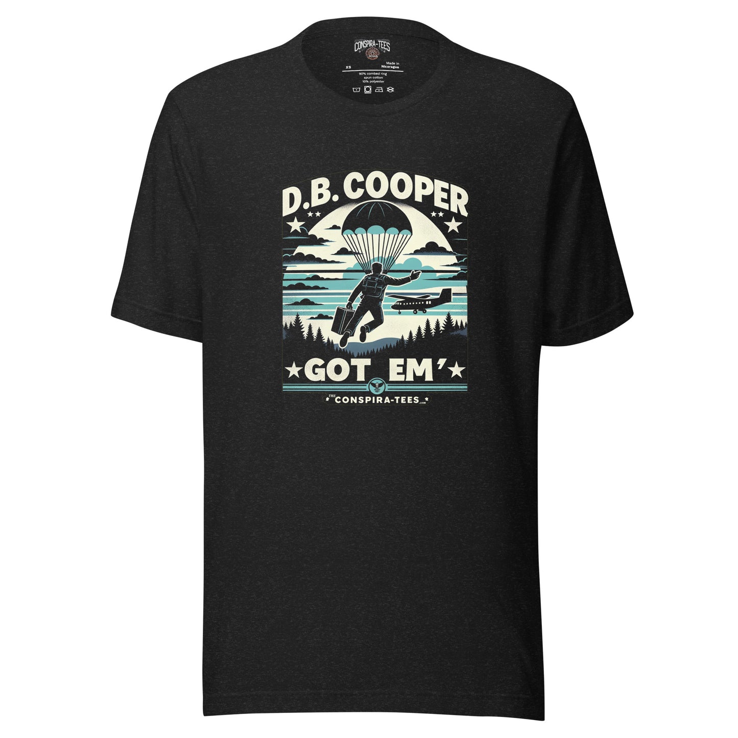 D.B. Cooper Got Em' Unisex t-shirt