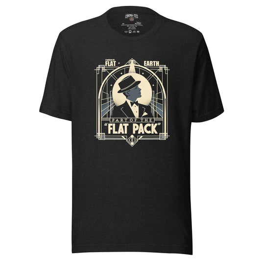 Flat Earth "Part of The Flat Pack" Unisex t-shirt