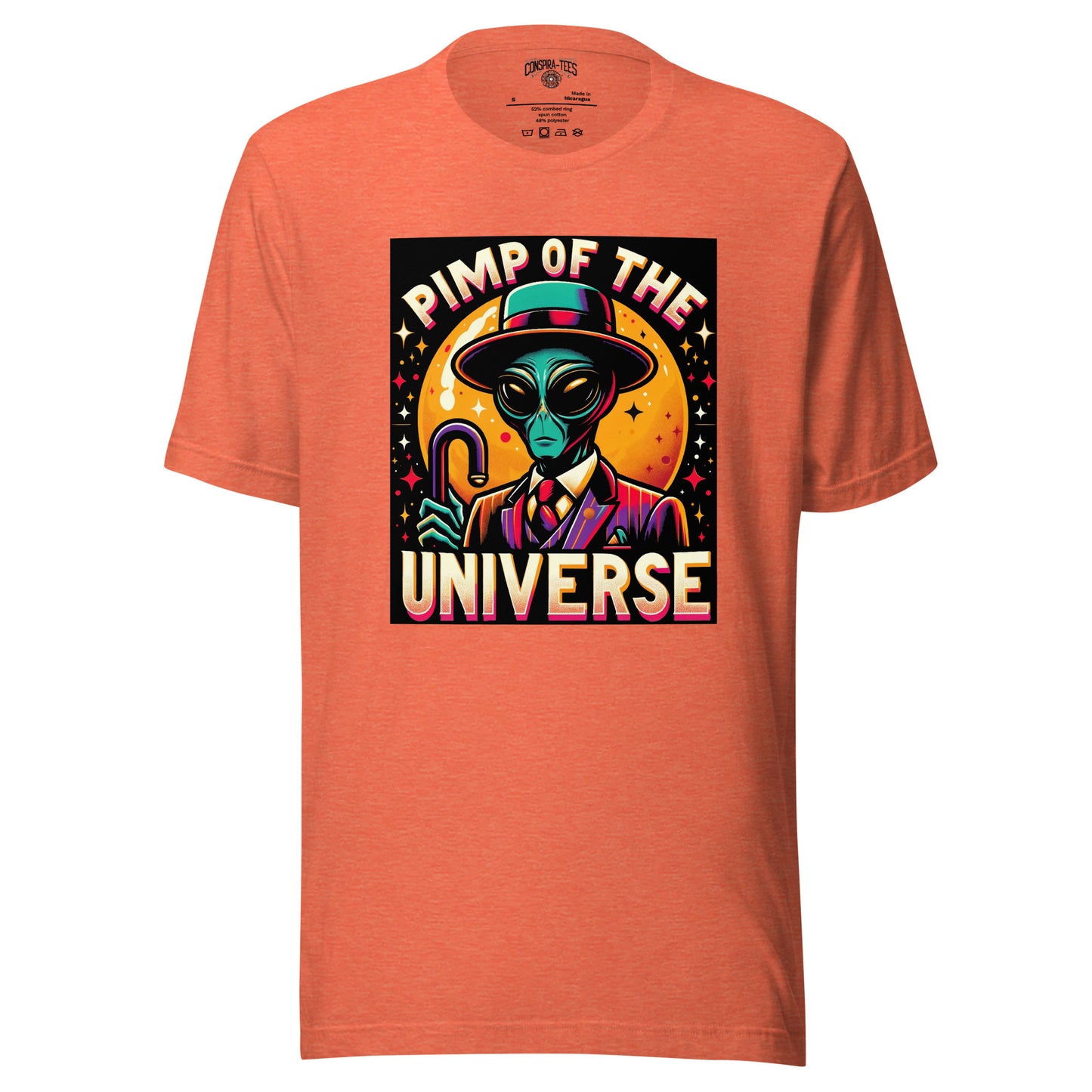 Pimp Of The Universe Unisex t-shirt