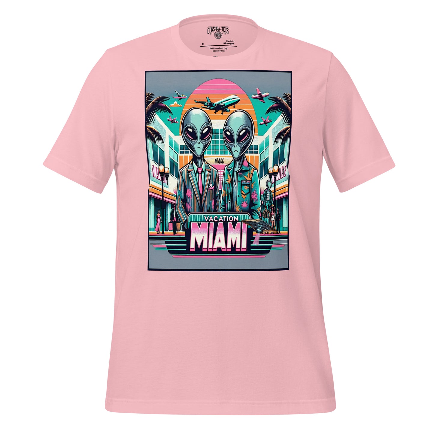 Vacation Miami Alien Mall Unisex t-shirt