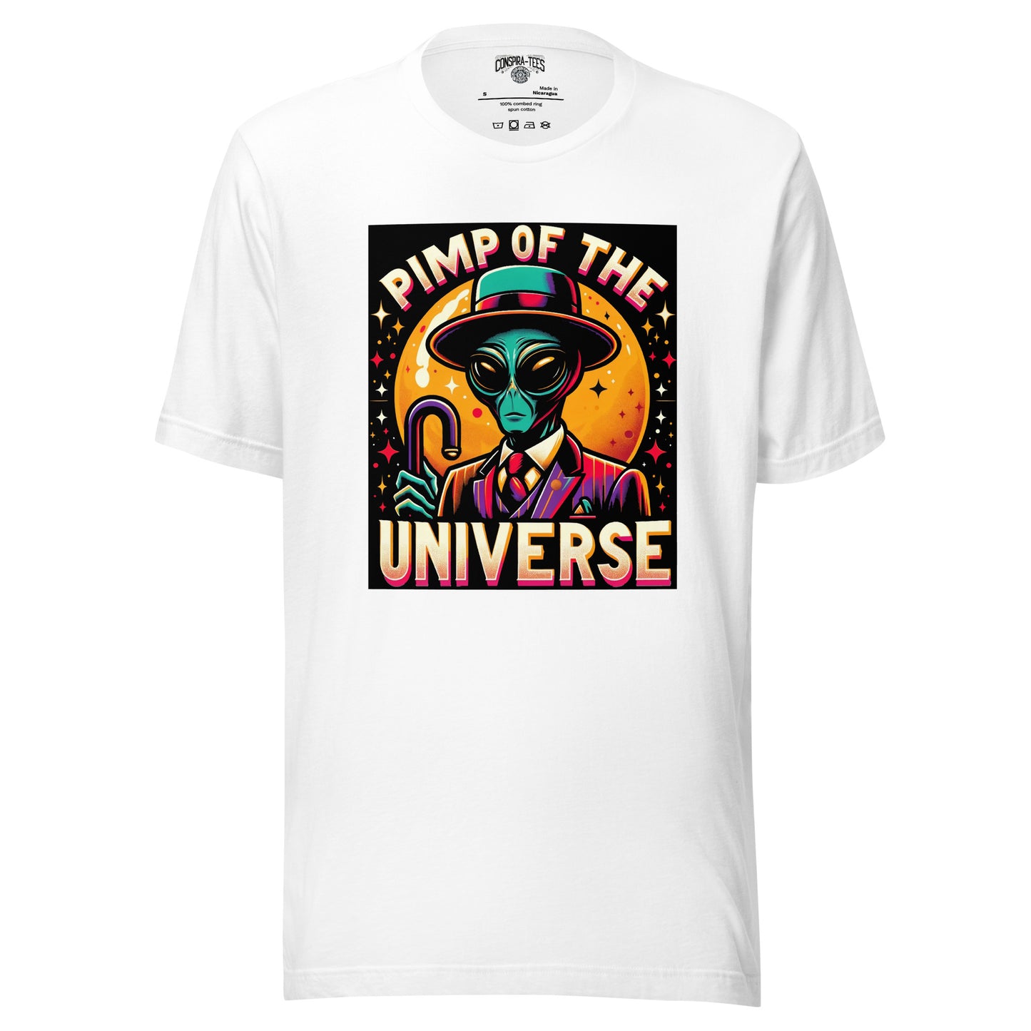 Pimp Of The Universe Unisex t-shirt