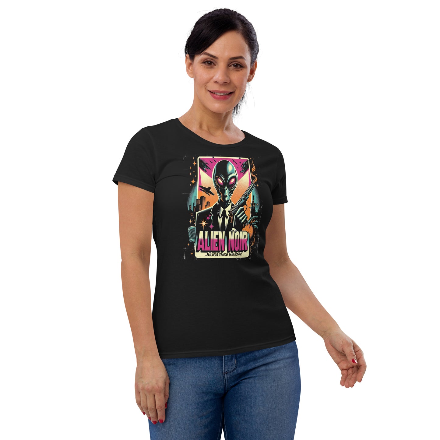 Alien Noir Women's short sleeve t-shirt