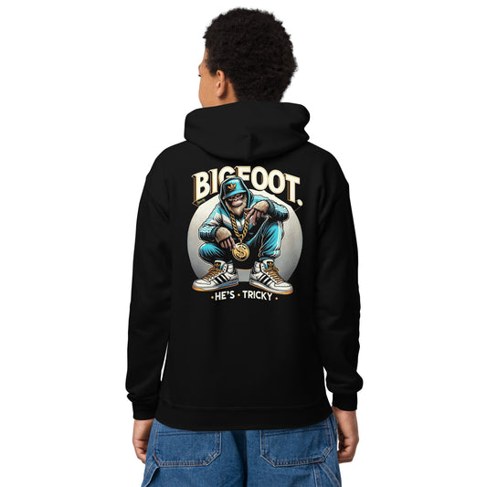 Bigfoot He's Tricky Youth heavy blend hoodie