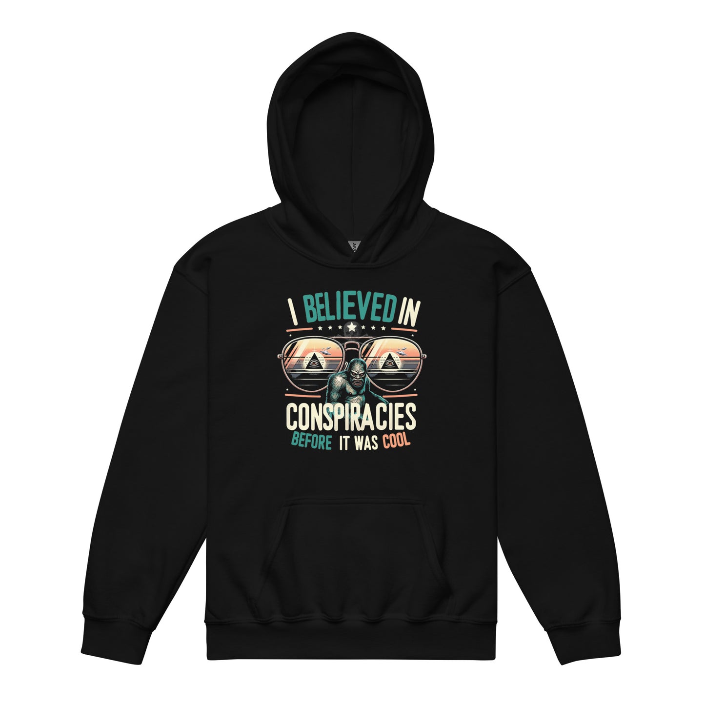 I Believed In Conspiracies Before It Was Cool Youth heavy blend hoodie